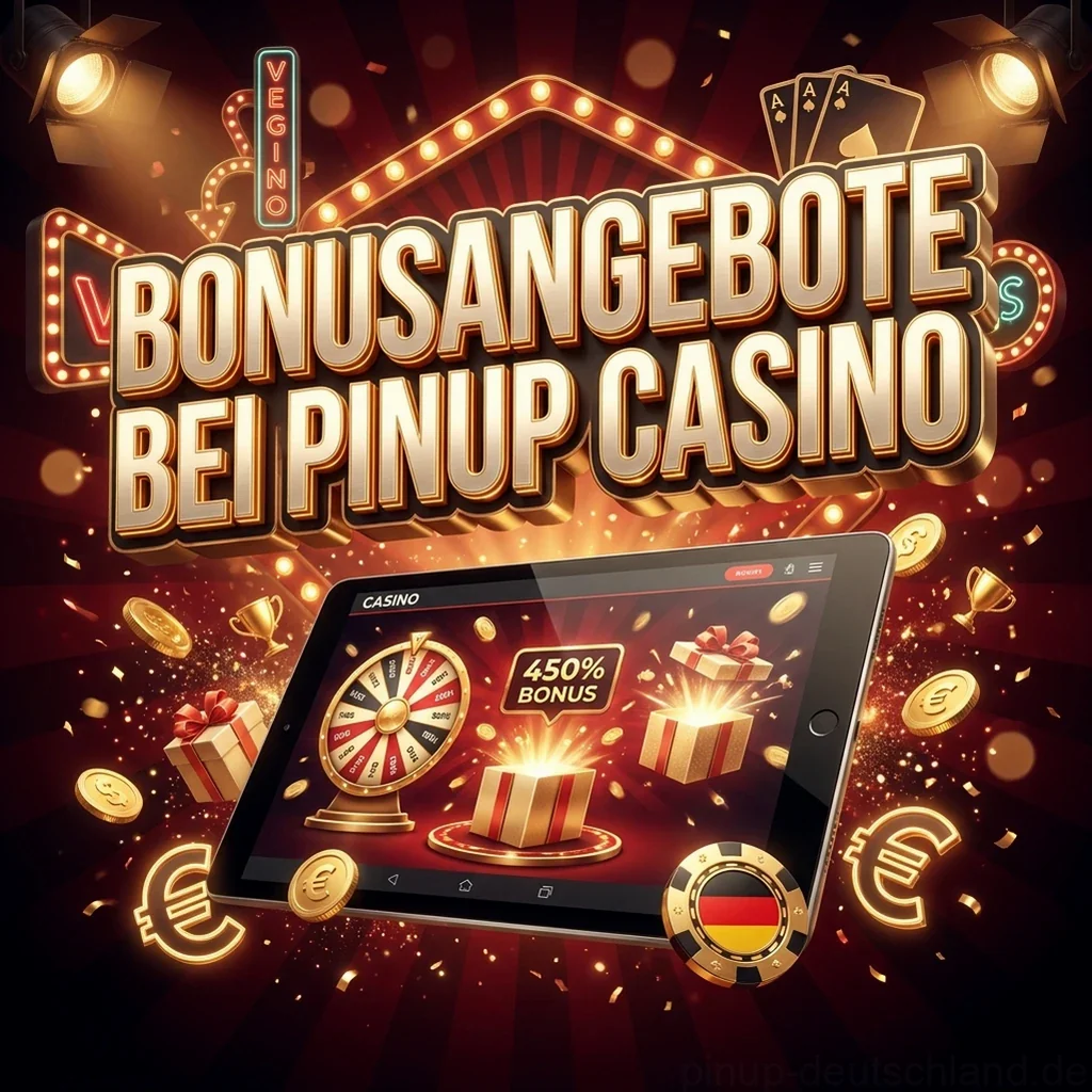 Bonusangebote bei Pinup Casino